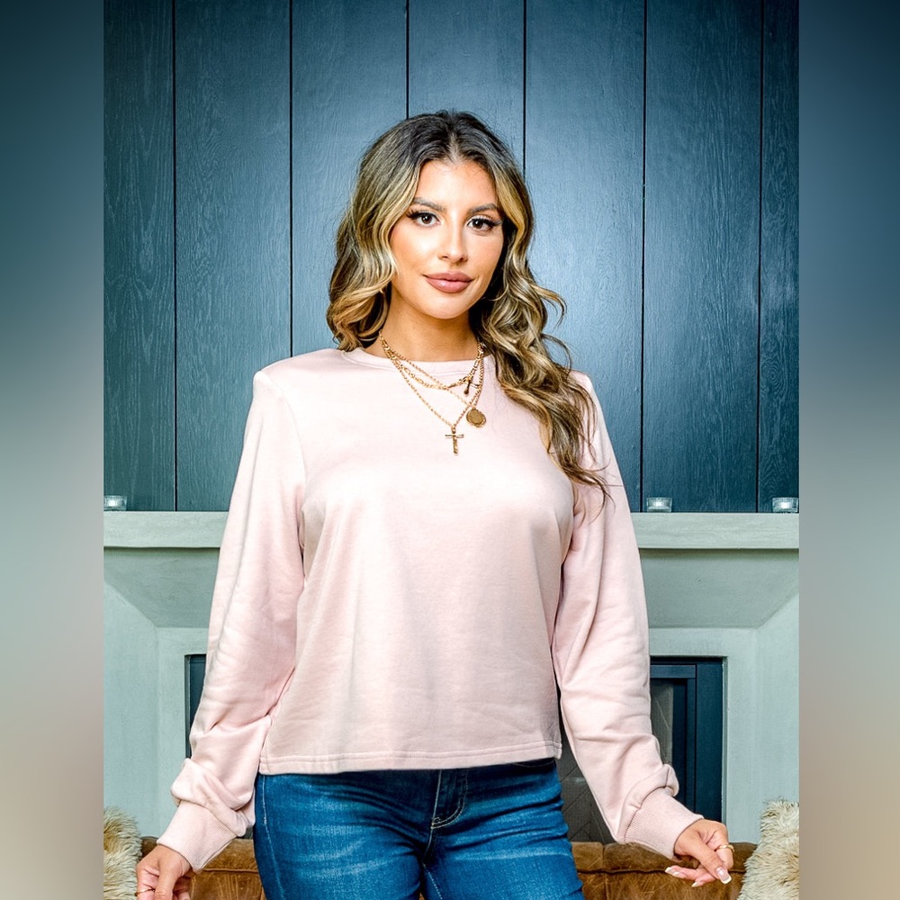 Sweater in Dusty pink
